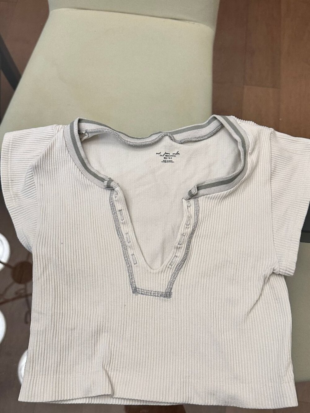Urban Outfitters Out From Under Go For Gold Seamless Top Crop XS/S